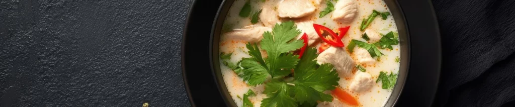 Silky Coconut + Zingy Galangal = Thai Special Tom Kha Gai Soup (Your New Winter Obsession)